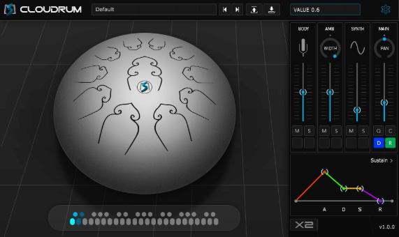 Ample Percussion Cloudrum